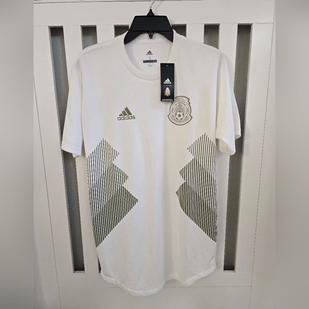 New Adidas Fifa Soccer Mexico Pullover Jersey Mens Size Small